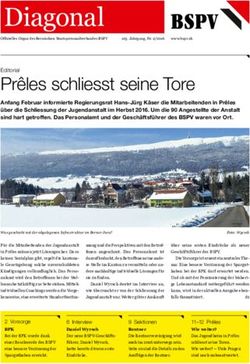 Pr&ecirc;les schliesst seine Tore - Editorial - Bernischer Staatspersonalverband
