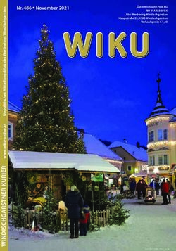 Nr. 486 November 2021 - WIKU Online
