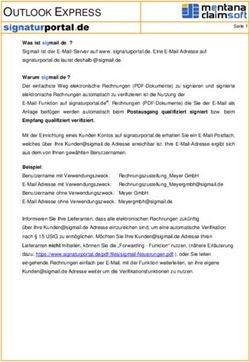 OUTLOOK EXPRESS - Signaturportal