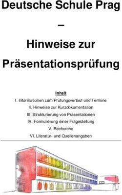 Deutsche Schule Prag Hinweise zur Pr&auml;sentationspr&uuml;fung