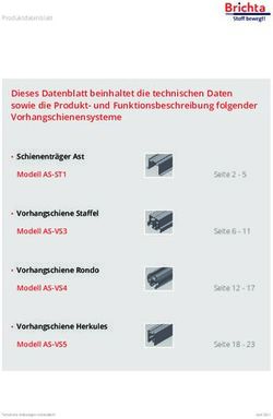 Dieses Datenblatt beinhaltet die technischen Daten sowie die Produkt- und Funktionsbeschreibung folgender Vorhangschienensysteme