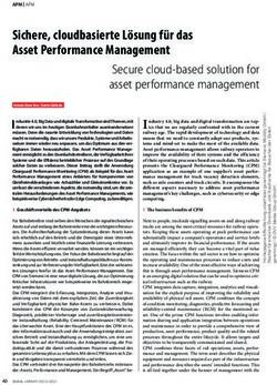 Sichere, cloudbasierte Lösung für das Asset Performance Management