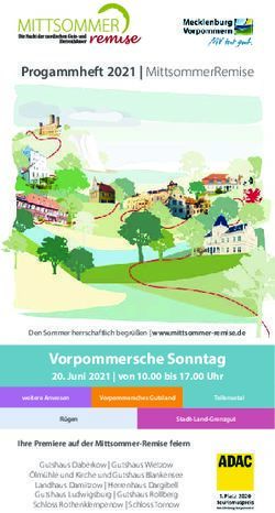 Vorpommersche Sonntag - Juni 2021 | von 10.00 bis 17.00 Uhr - Mittsommer Remise
