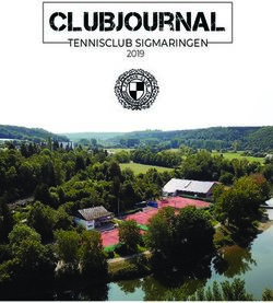 CluBjournal TENNISCLUB SIGMARINGEN 2019