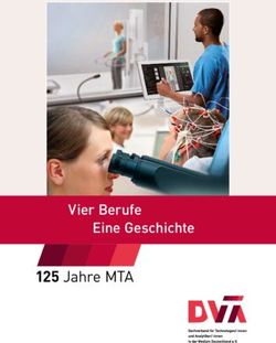 125 Jahre MTA Vier Berufe Eine Geschichte - DVTA