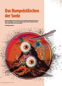 Das Rumpelstilzchen der Seele