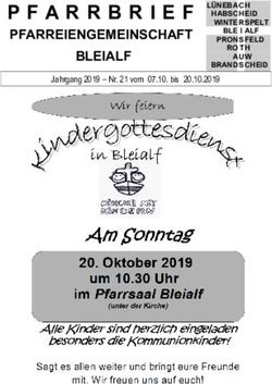 PFARREIENGEMEINSCHAFT BLEIALF - HABSCHEID WINTERSPELT BLE I ALF PRONSFELD AUW BRANDSCHEID