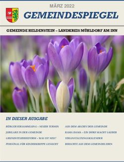 GEMEINDESPIEGEL M&Auml;RZ 2022 - Gemeinde Heldenstein