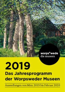 2019 Das Jahresprogramm der Worpsweder Museen - Ausstellungen von März 2019 bis Februar 2020 - Worpsweder Touristik
