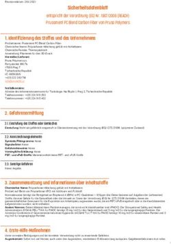 Identifizierung des Stoffes und des Unternehmens
