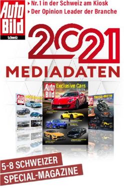 5-8 SCHWEIZER - Nr. 1 in der Schweiz am Kiosk Der Opinion Leader der Branche