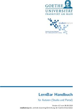 LernBar Handbuch f ur Autoren (Studio und Portal)