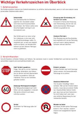 Wichtige Verkehrszeichen im &Uuml;berblick - Rheinbahn ...
