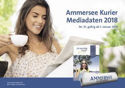 Ammersee Kurier Mediadaten 2018 - Nr. 51, g&uuml;ltig ab 1. Januar 2018