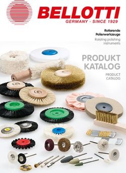 PRODUKT KATALOG Rotierende Polierwerkzeuge - Rotating polishing instruments PRODUCT CATALOG