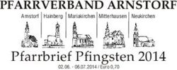 Pfarrbrief Pfingsten 2014 - PFARRVERBAND ARNSTORF Arnstorf Hainberg Mariakirchen Mitterhausen Neukirchen