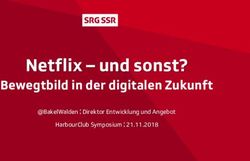 NETFLIX - UND SONST? BEWEGTBILD IN DER DIGITALEN ZUKUNFT - @BAKELWALDEN DIREKTOR ENTWICKLUNG UND ANGEBOT - HARBOURCLUB.