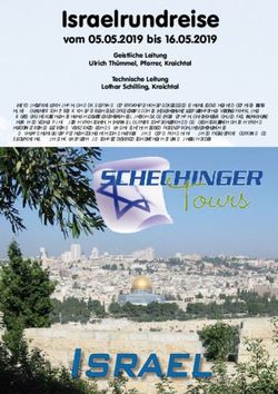 Israelrundreise vom 05.05.2019 bis 16.05.2019 - Geistliche Leitung Ulrich Th&uuml;mmel, Pfarrer, Kraichtal - Evangelische Kirchengemeinde ...
