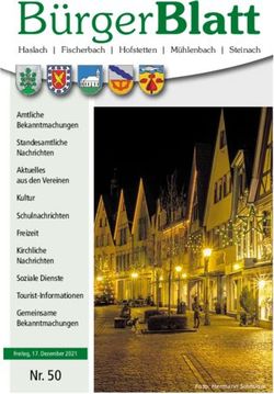 B&Uuml;RGERBLATT - GEMEINDE M&Uuml;HLENBACH