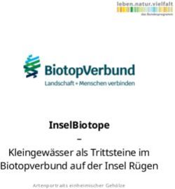 InselBiotope Kleingewässer als Trittsteine im Biotopverbund auf der Insel Rügen - Artenportraits einheimischer Gehölze