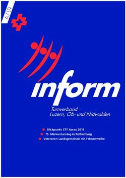 Turnverband Luzern, Ob- und Nidwalden Turnverband Luzern, Ob- und Nidwalden - Blickpunkt: ETF Aarau 2019 - Turnverband Luzern Ob- und Nidwalden