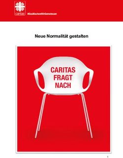 NEUE NORMALIT&Auml;T GESTALTEN - #DASMACHENWIRGEMEINSAM