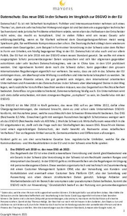 Datenschutz: Das neue DSG in der Schweiz im Vergleich zur DSGVO in der EU