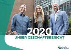2020 UNSER GESCHÄFTSBERICHT - Stadtwerke Norderstedt