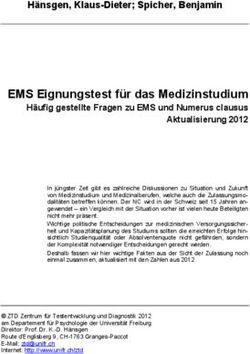 EMS Eignungstest für das Medizinstudium - Häufig gestellte Fragen zu EMS und Numerus clausus Aktualisierung 2012