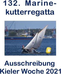 Marine-kutterregatta - Ausschreibung Kieler Woche 2021