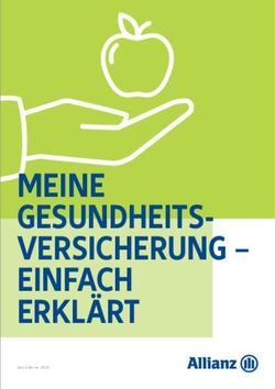 MEINE GESUNDHEITS-VERSICHERUNG - EINFACH ERKLÄRT - Durchblicker