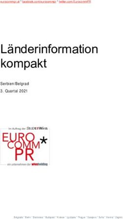 L&auml;nderinformation kompakt - Serbien/Belgrad 3. Quartal 2021 - Eurocomm-PR