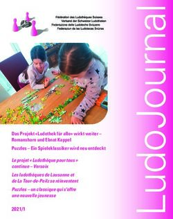 Une nouvelle jeunesse L - Verband Schweizer ...