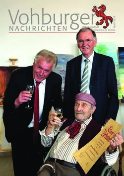 Vohburger Mitteilungsblatt - Stadt Vohburg