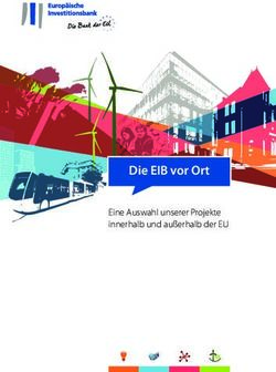 Die EIB vor Ort Eine Auswahl unserer Projekte innerhalb und außerhalb der EU