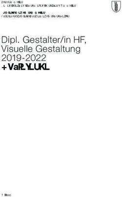 Dozierende Dipl. Gestalter/in HF, Visuelle Gestaltung 2019-2022