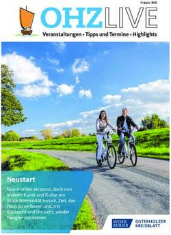 Neustart Es war stiller als sonst, doch nun erobern Kunst und Kultur ein St&uuml;ck Normalit&auml;t zur&uuml;ck. Zeit, das Haus zu verlassen und, mit R&uuml;cksicht ...