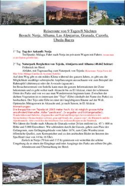 Reiseroute von 9 Tagen/8 Nächten Besuch: Nerja, Alhama, Las Alpujarras, Granada, Cazorla, Ubeda-Baeza