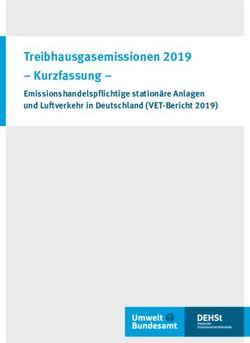 Treibhausgasemissionen 2019 - Kurzfassung-Emissionshandelspflichtige station&auml;re Anlagen und Luftverkehr in Deutschland (VET-Bericht 2019)