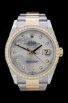 Rolex Datejust 36 mm - 126283RBR - Edelstahl/Gelbgold - MOP/Originalbesatz - Jahr: ca. 2020 - Top Zustand!! - Code Preis