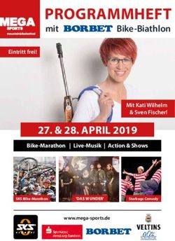 PROGRAMMHEFT Bike-Biathlon mit - 28. APRIL 2019 - Mega-Sports.de