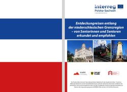 Entdeckungreisen entlang - der niederschlesischen Grenzregion - von Seniorinnen und Senioren