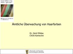 Amtliche &Uuml;berwachung von Haarfarben - Dr. Gerd Mildau CVUA Karlsruhe - Pr&auml;sentation vom 15 ...