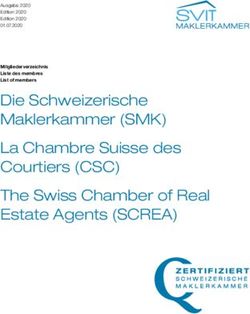 Die Schweizerische Maklerkammer (SMK) La Chambre Suisse des Courtiers (CSC) The Swiss Chamber of Real Estate Agents (SCREA) - Schweizerische ...