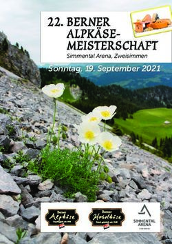 BERNER ALPKÄSE-MEISTERSCHAFT - Sonntag, 19. September 2021 Simmental Arena, Zweisimmen - CasAlp