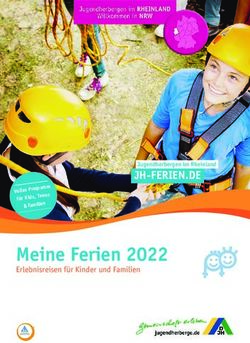 Meine Ferien 2022 JH-FERIEN.DE - Jugendherbergen im Rheinland - DJH-Rheinland