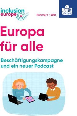 Europa f&uuml;r alle Besch&auml;ftigungskampagne und ein neuer Podcast - Nummer 1 / 2021 - Inclusion ...