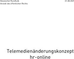 Telemedienänderungskonzept hr-online - hr-Rundfunkrat