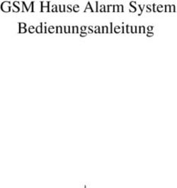 GSM Hause Alarm System Bedienungsanleitung