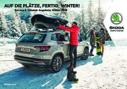AUF DIE PL&Auml;TZE, FERTIG, WINTER! - Service & Zubeh&ouml;r Angebote Winter 2019 - Porsche Wien-Hietzing